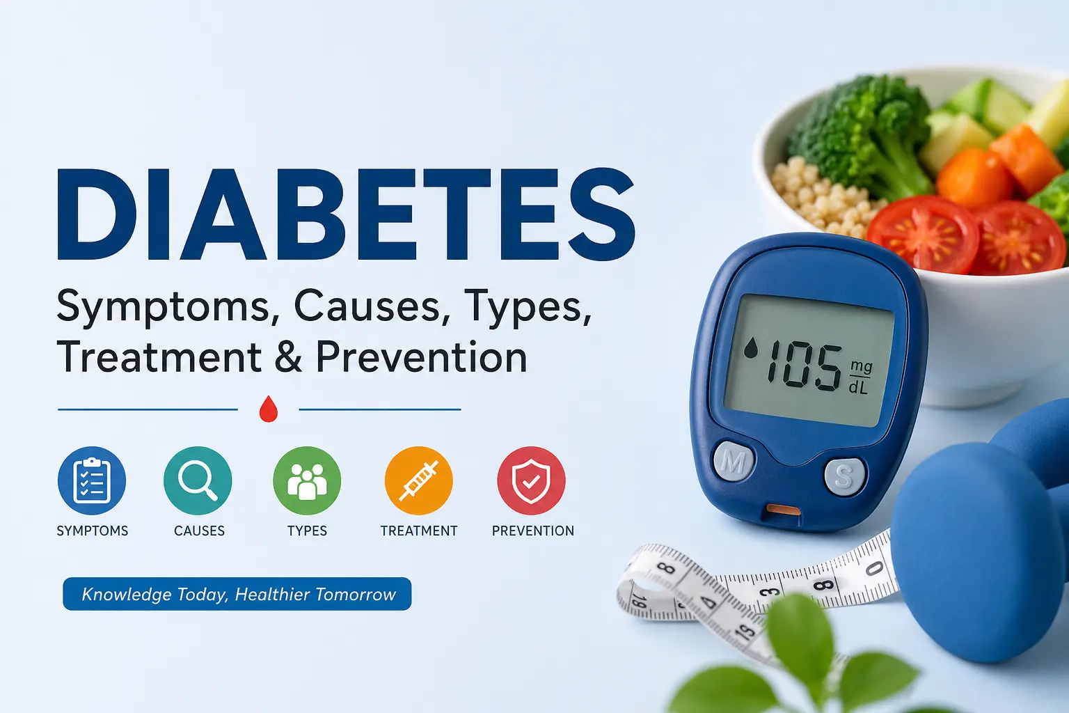Diabetes Symptoms, Causes, Types, Treatment & Prevention