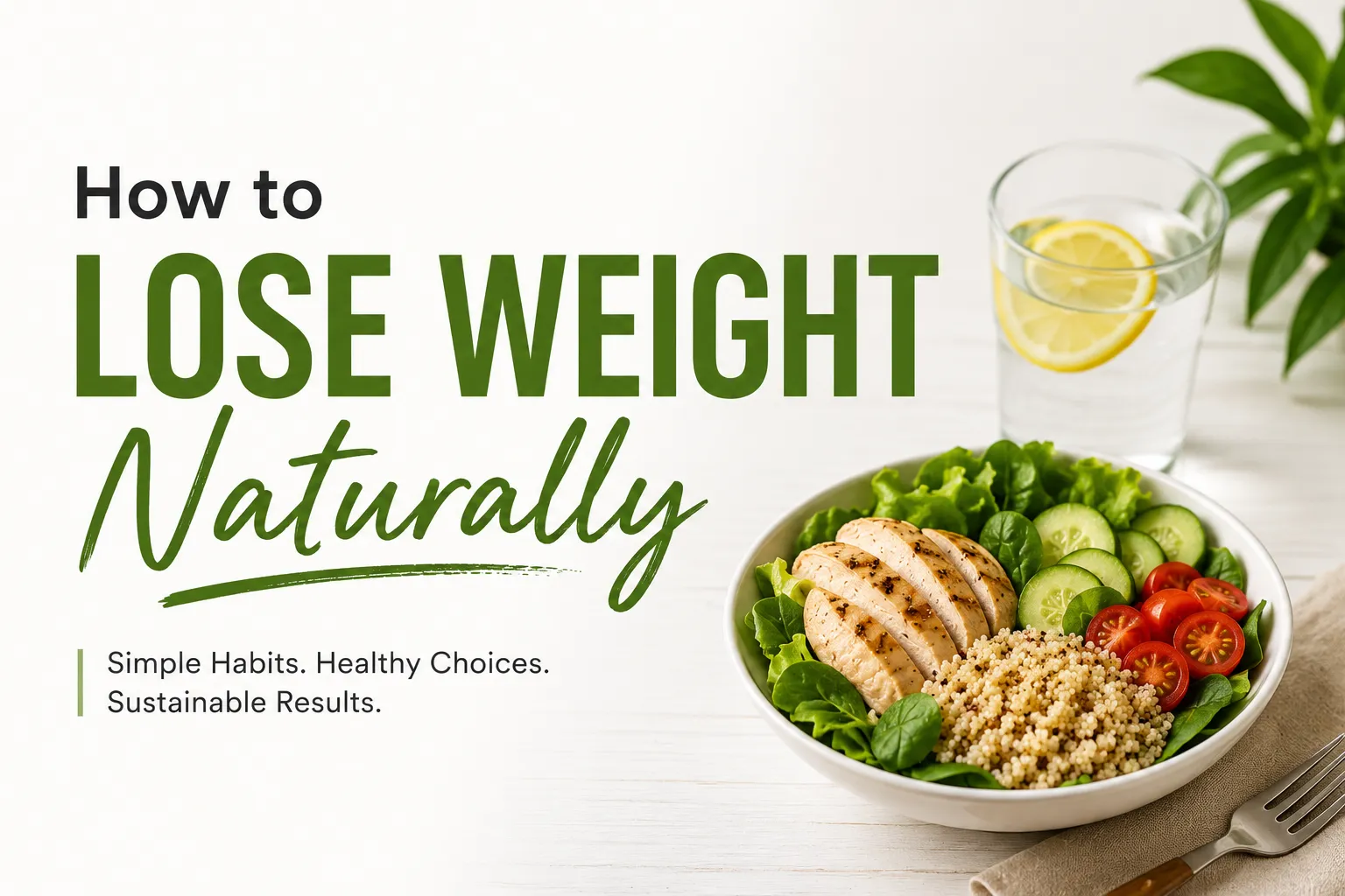 How to Lose Weight Naturally: A Safe and Sustainable Guide
