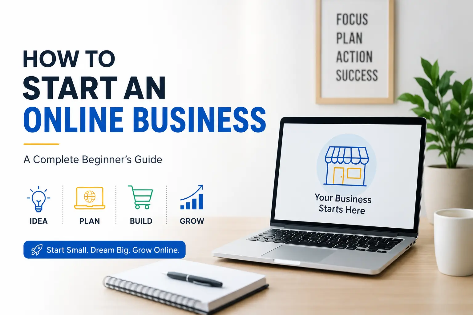 How to Start an Online Business: A Complete Beginner's Guide