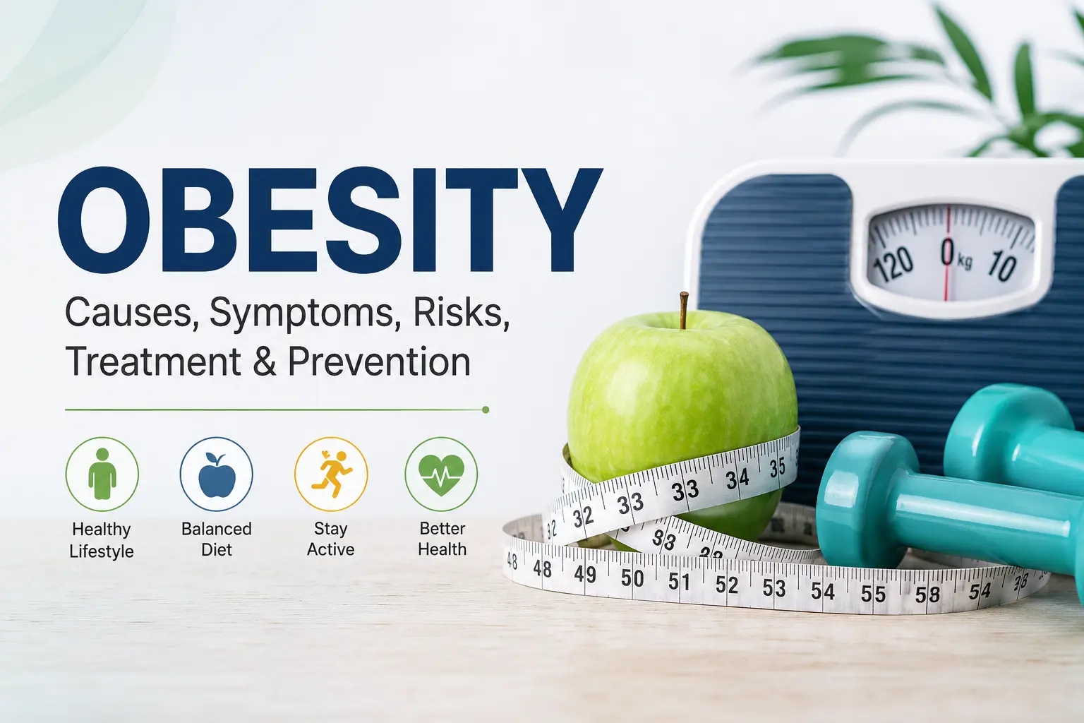 Obesity Causes, Symptoms, Risks, Treatment & Prevention