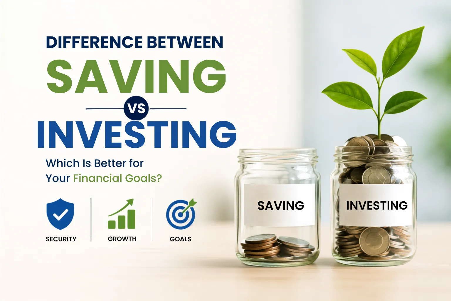 Difference Between Saving and Investing: Which Is Better for Your Financial Goals?