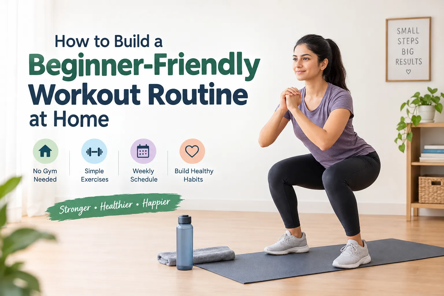 How to Build a Beginner-Friendly Workout Routine at Home