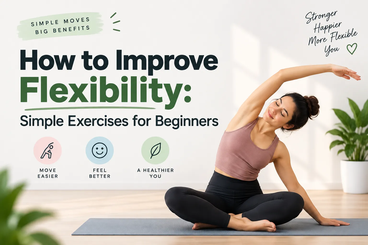 How to Improve Flexibility Simple Exercises for Beginners