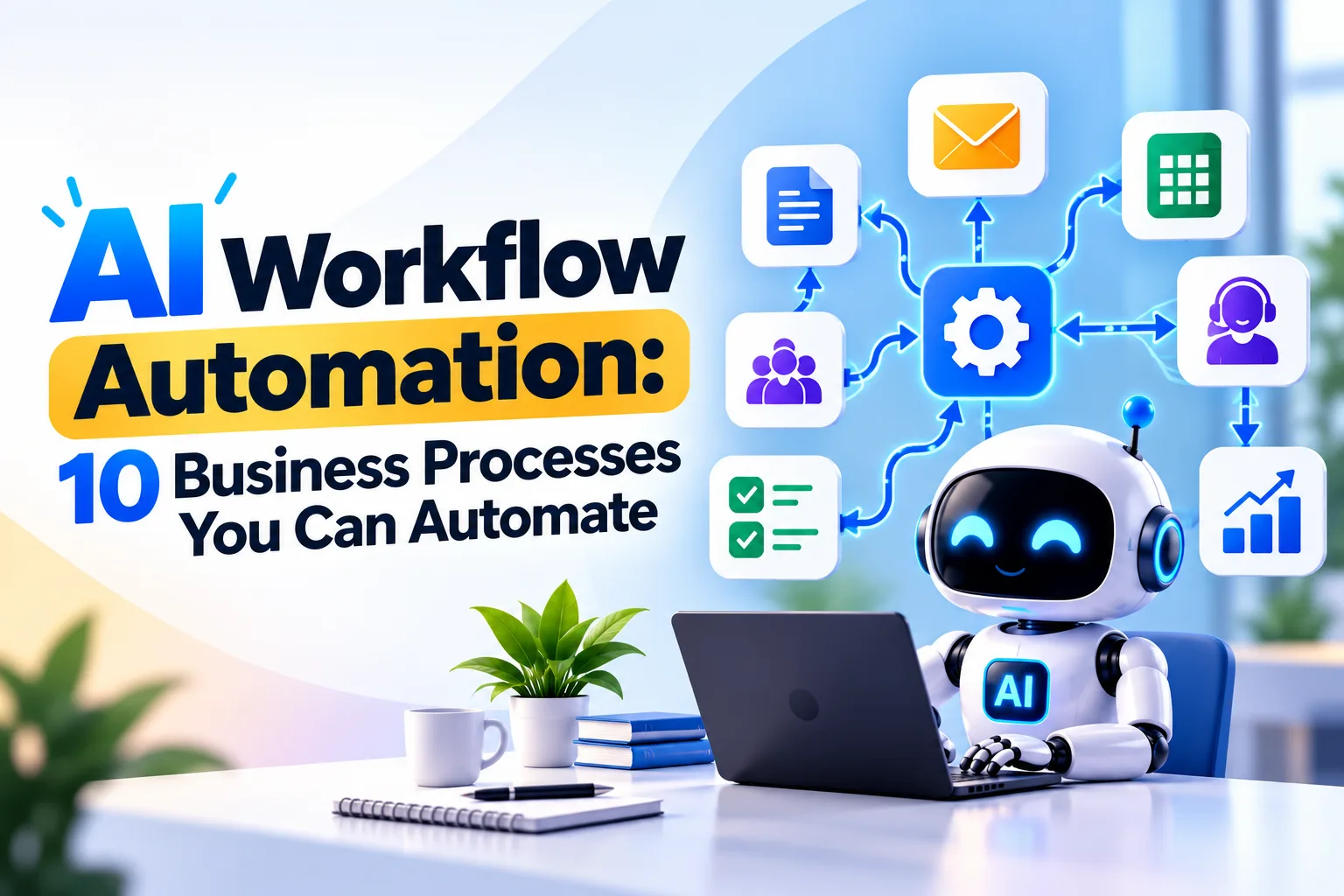 AI Workflow Automation: 10 Business Processes You Can Automate