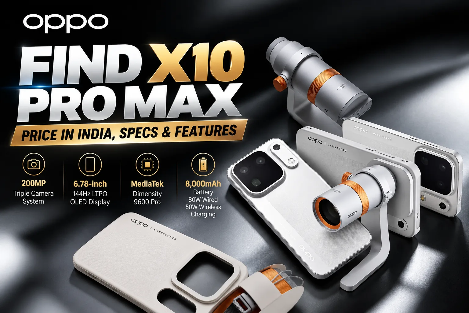 OPPO Find X10 Pro Max Price in India, Specs & Features