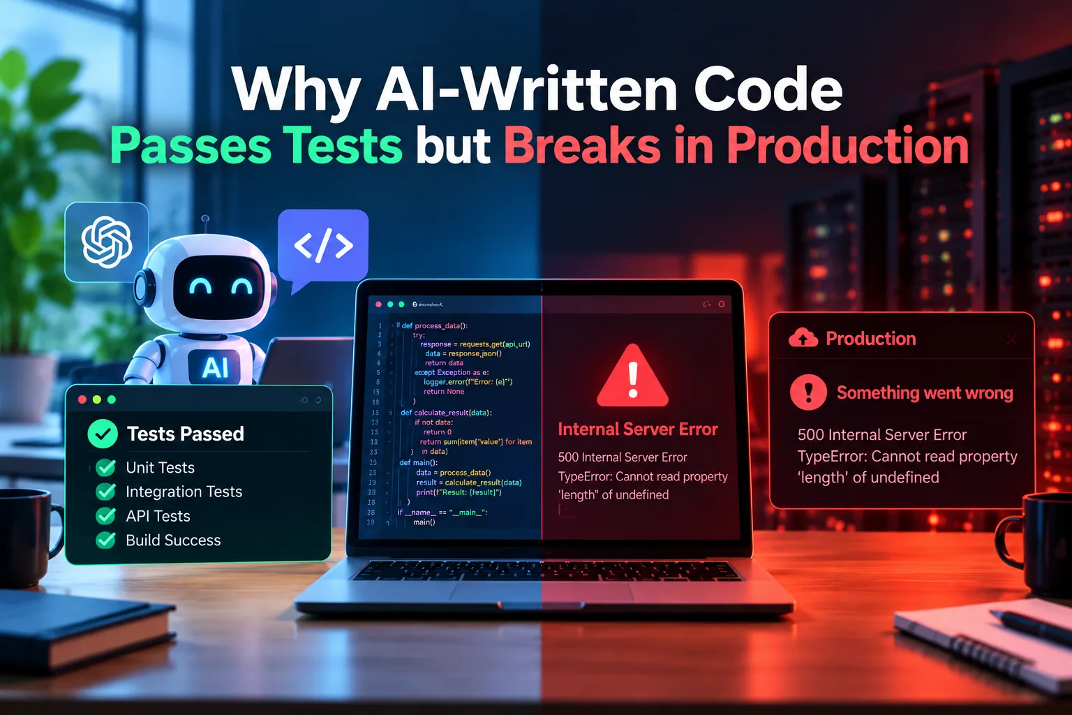 Why AI Coding Assistants Generate Code That Fails in Production